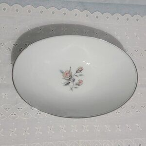 Gorgeous Vintage Noritake Fine China 10" Large Oval Serving Bowl. Margot Pattern